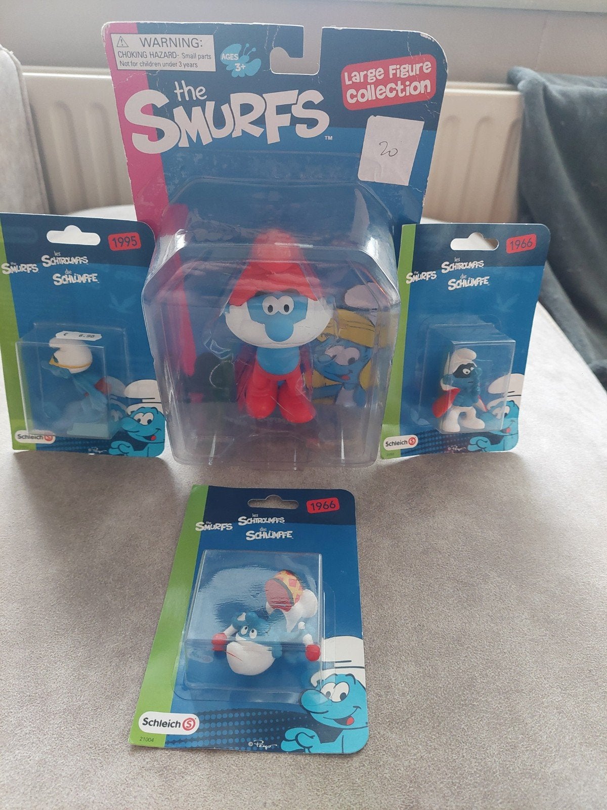 Vintage Smurfen collectie in originele verpakking, Ophalen of Verzenden, Zo goed als nieuw, Verschillende Smurfen, Poppetje, Figuurtje of Knuffel