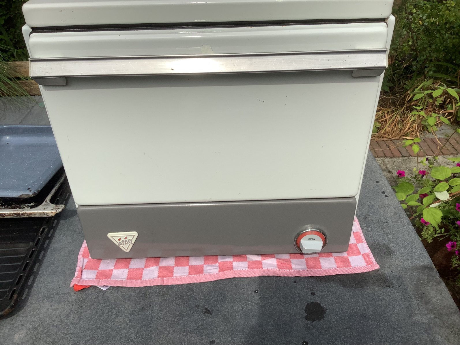 Oventje Atag jaren 60, Ophalen, Gebruikt, Minder dan 45 cm