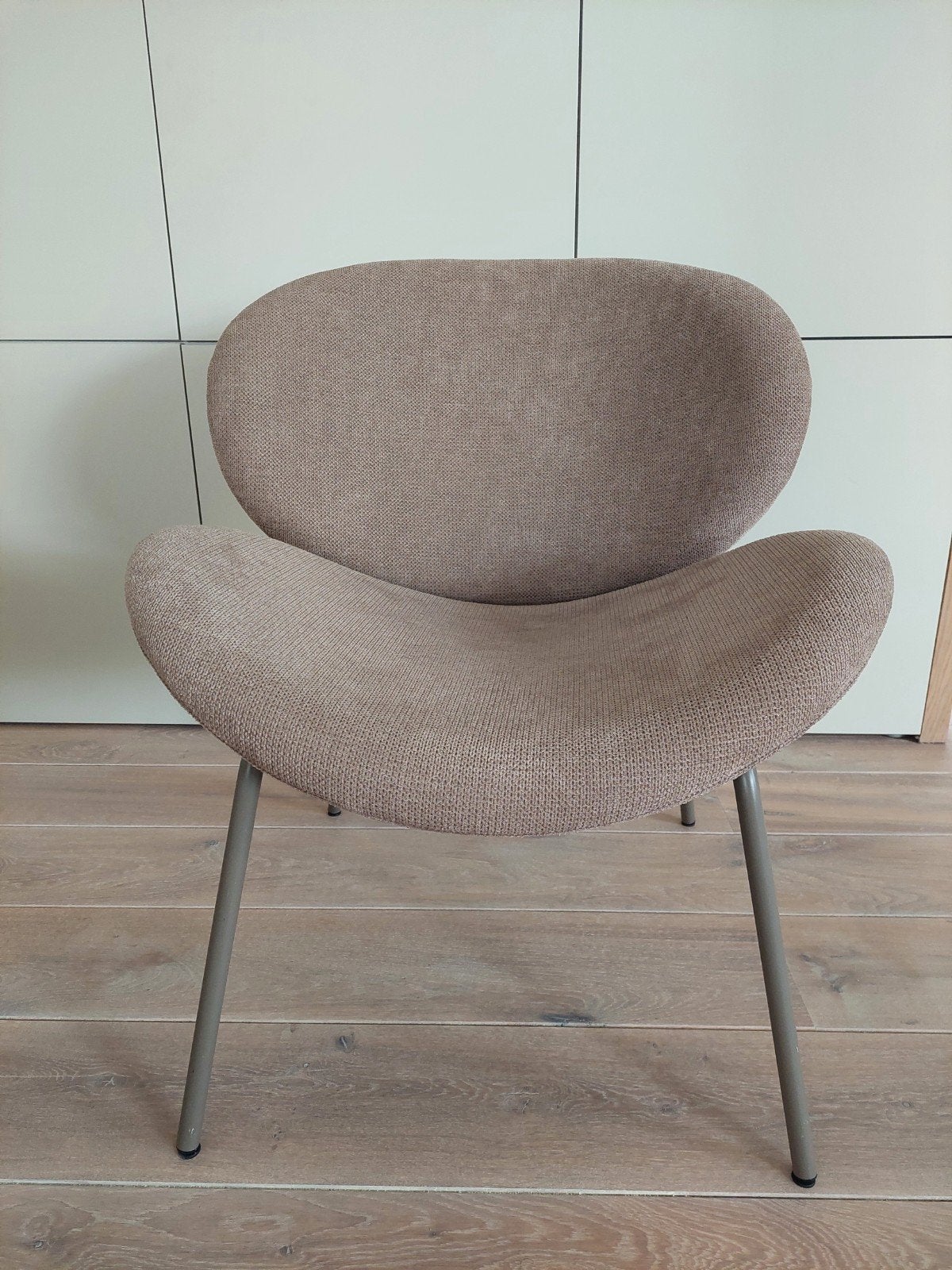 Relaxte hippe lounge chair Ace van By-Boo cacao kleur, Ophalen, Zo goed als nieuw, Overige kleuren, Eén