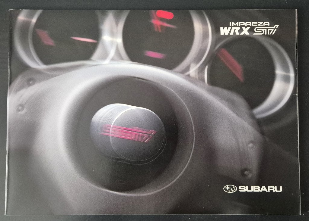 Subaru Impreza WRX STi map, Ophalen of Verzenden, Overige merken, Onbekend, Gelezen