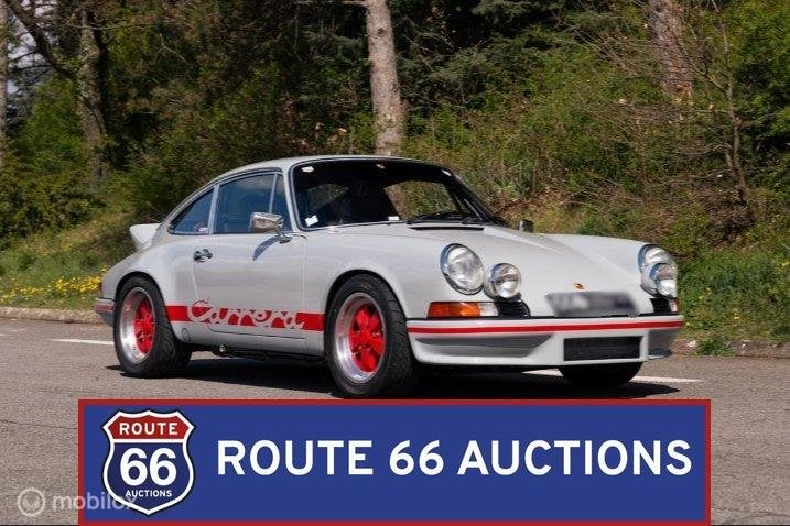 Porsche 911 Carrera RS 2.7 Replica | 1978 | Route 66 Auction, Auto's, Oldtimers, Overige carrosserieën, Zwart, Bedrijf, Porsche