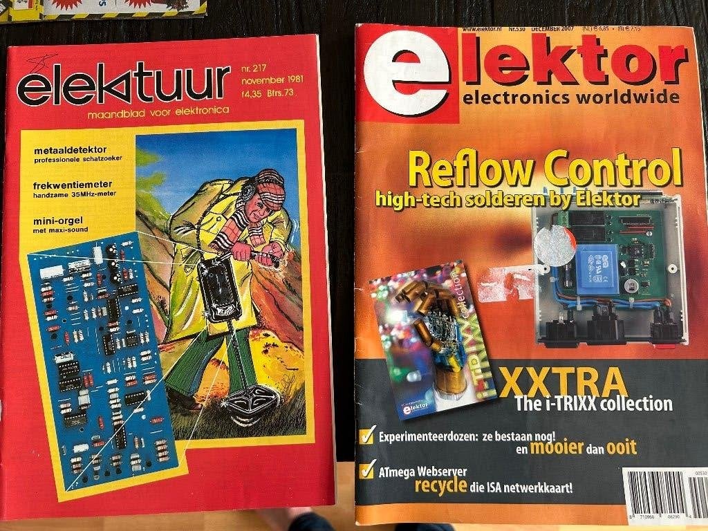 Tijdschriften Elektuur 1981 en 2007, Ophalen of Verzenden, Gelezen, Wetenschap en Natuur