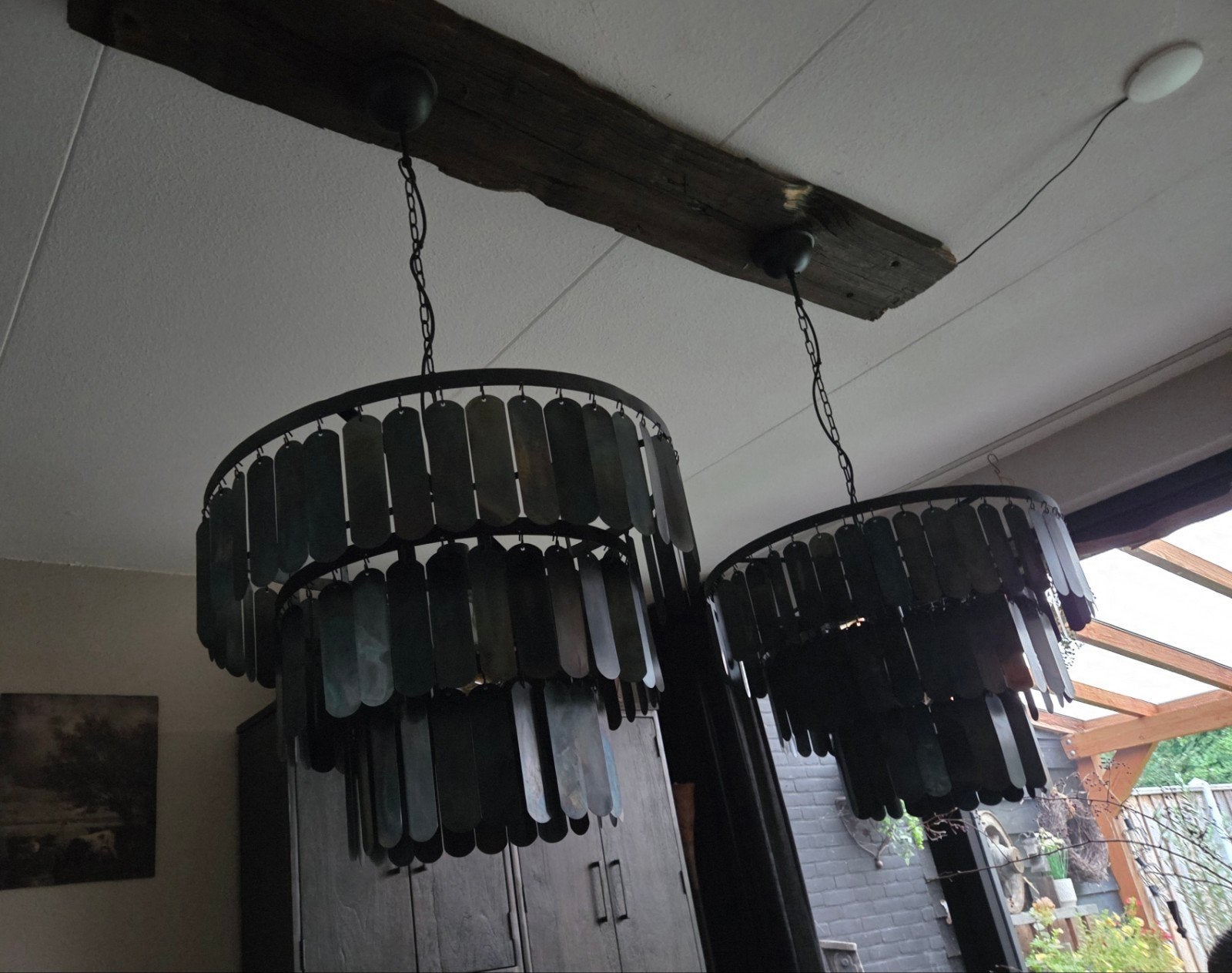 Hoffz Lammelen Hanglamp per stuk 75,00 Industriële Stijl