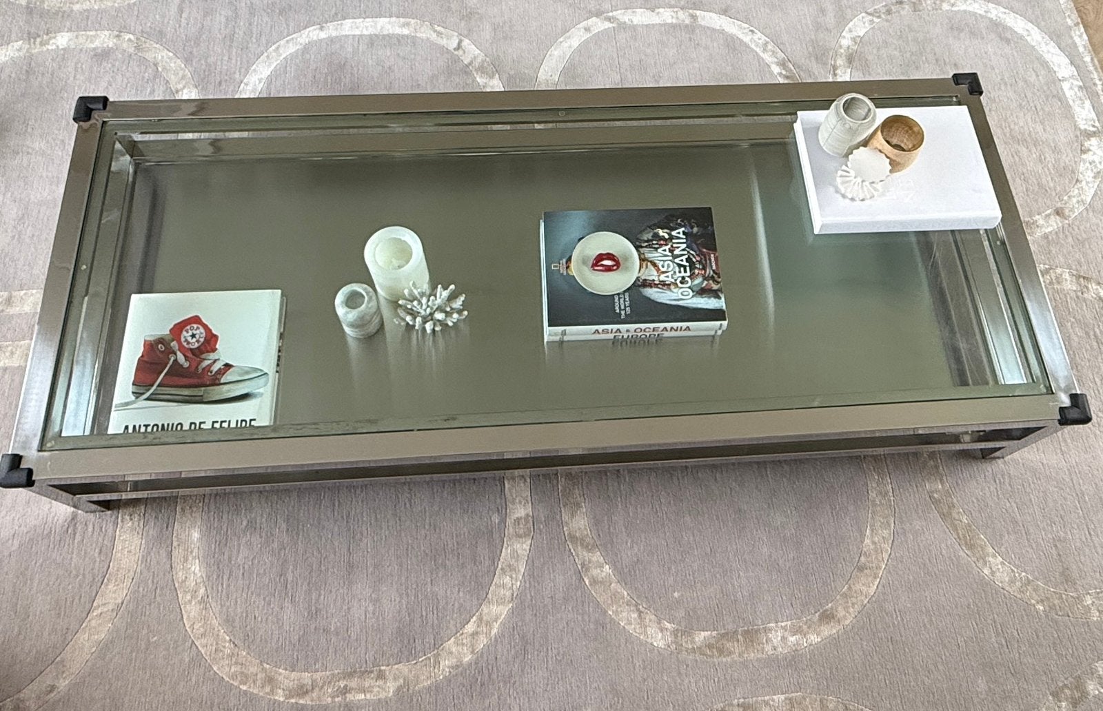 Eric Kuster style salontafel, Ophalen, 100 tot 150 cm, 50 tot 100 cm, Zo goed als nieuw
