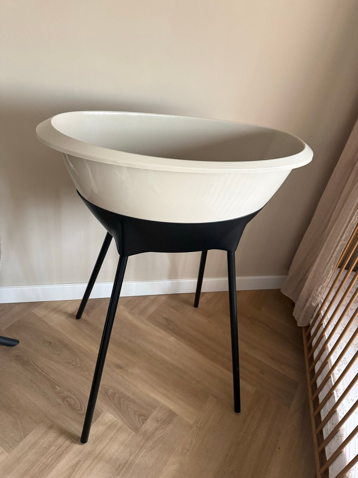 Luma baby badje Desert Taupe, Gebruikt, Badje, Standaard, Ophalen
