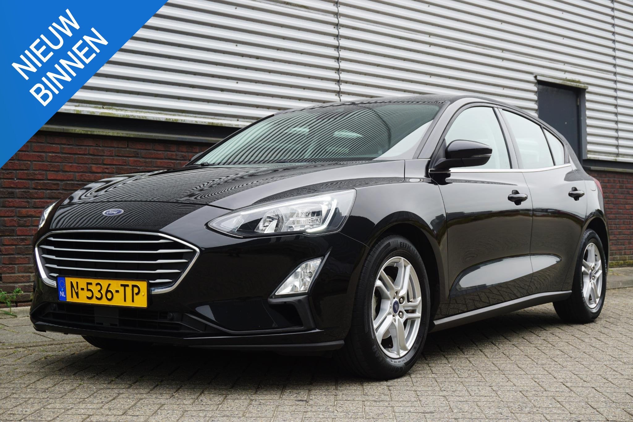 Ford Focus 1.0 EcoB.125PK Hybrid Business/WinterPack/Camera/, Gebruikt, Euro 6, Zwart, Origineel Nederlands