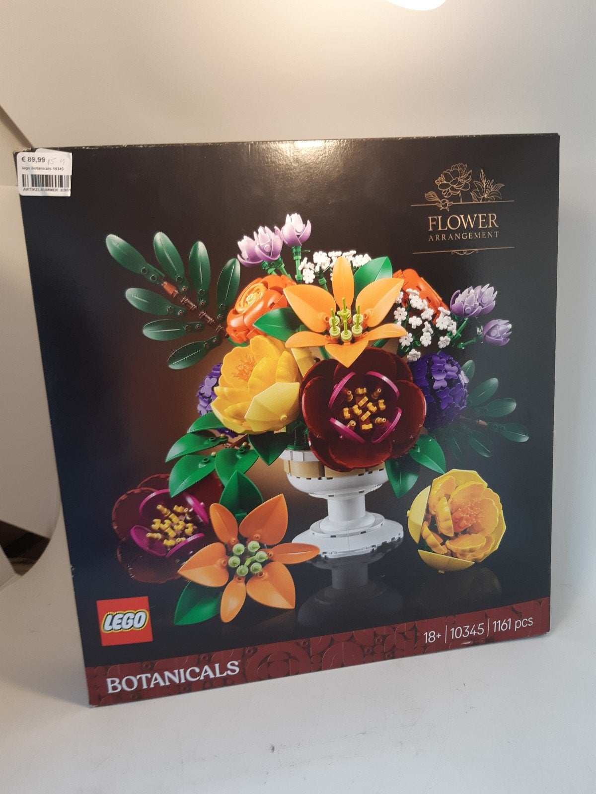 Nieuwe LEGO Botanicals Bloemenarrangement 10345, Overige merken, Nieuw, Ophalen of Verzenden, Nvt