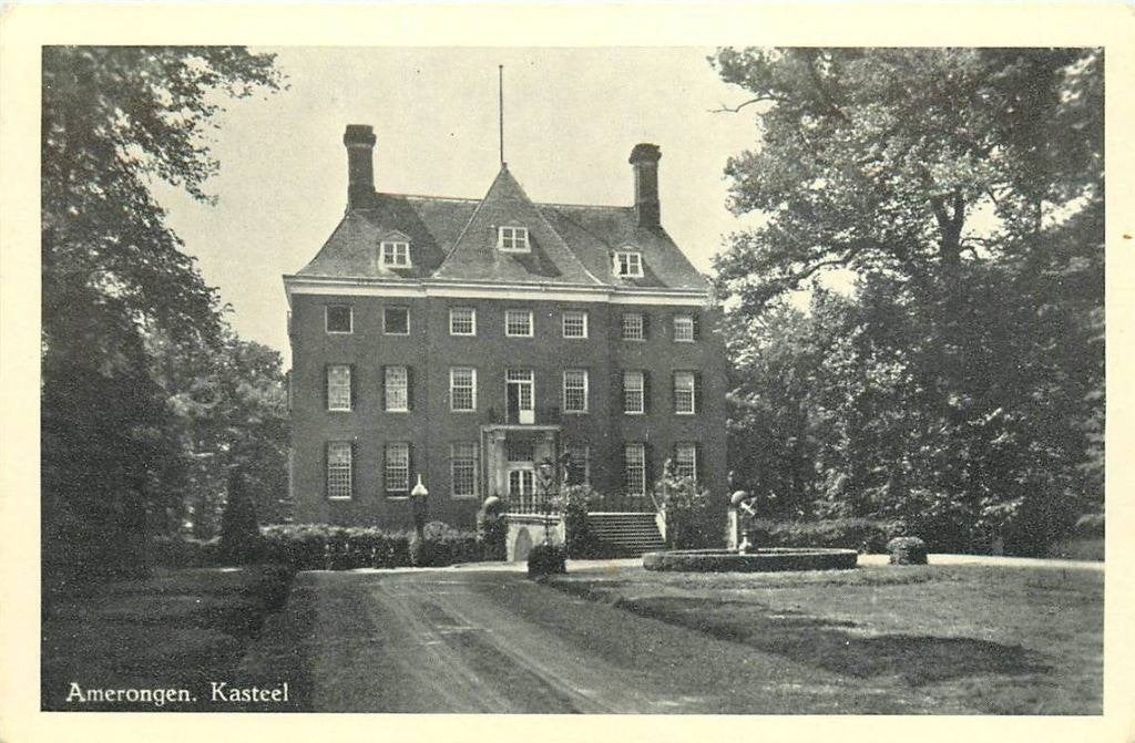 388-377-033 Amerongen Kasteel, Verzenden, Voor 1920, Utrecht