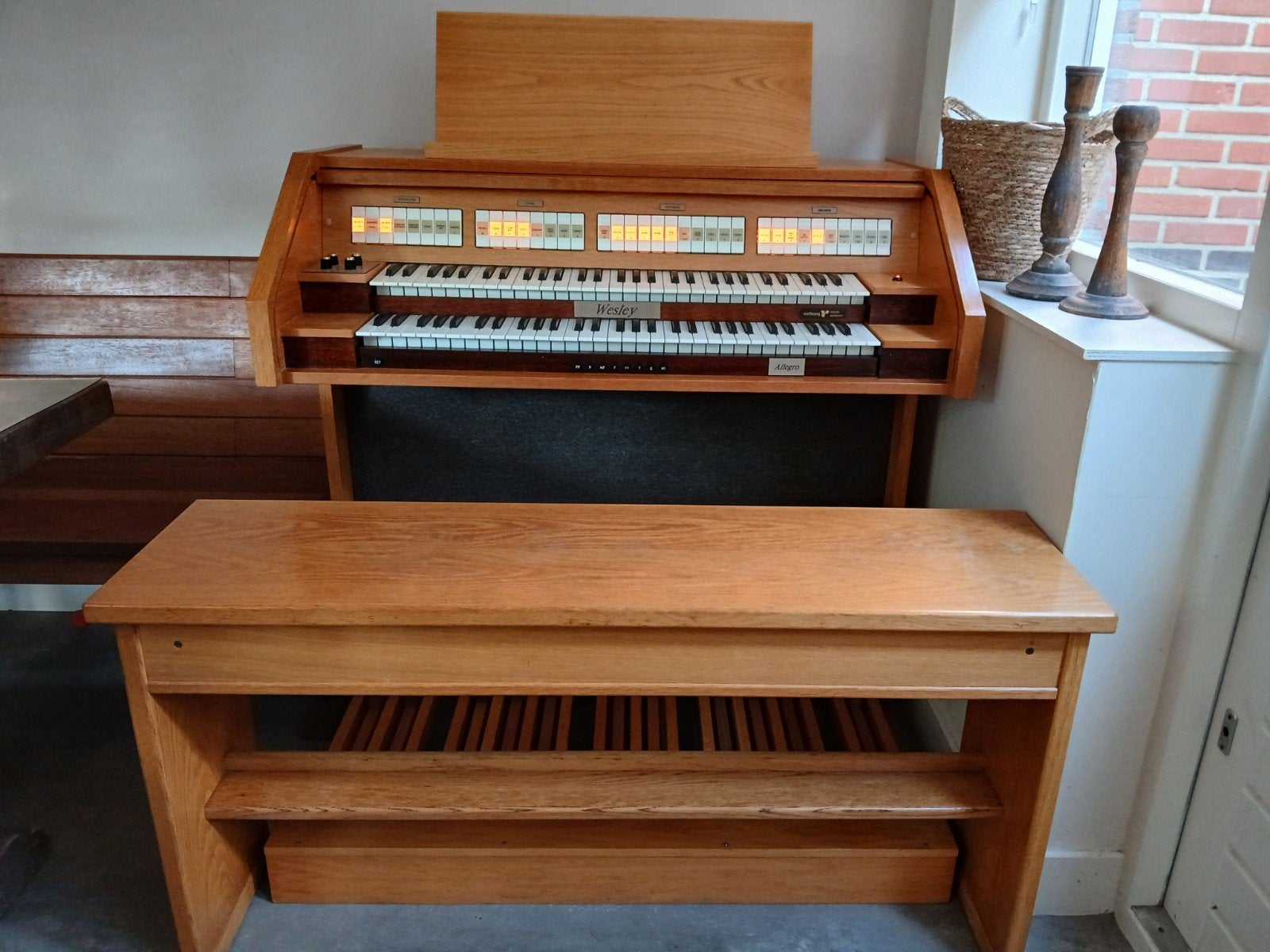 Johannes Wesley Allegro, Ophalen, Gebruikt, 2 klavieren, Orgel