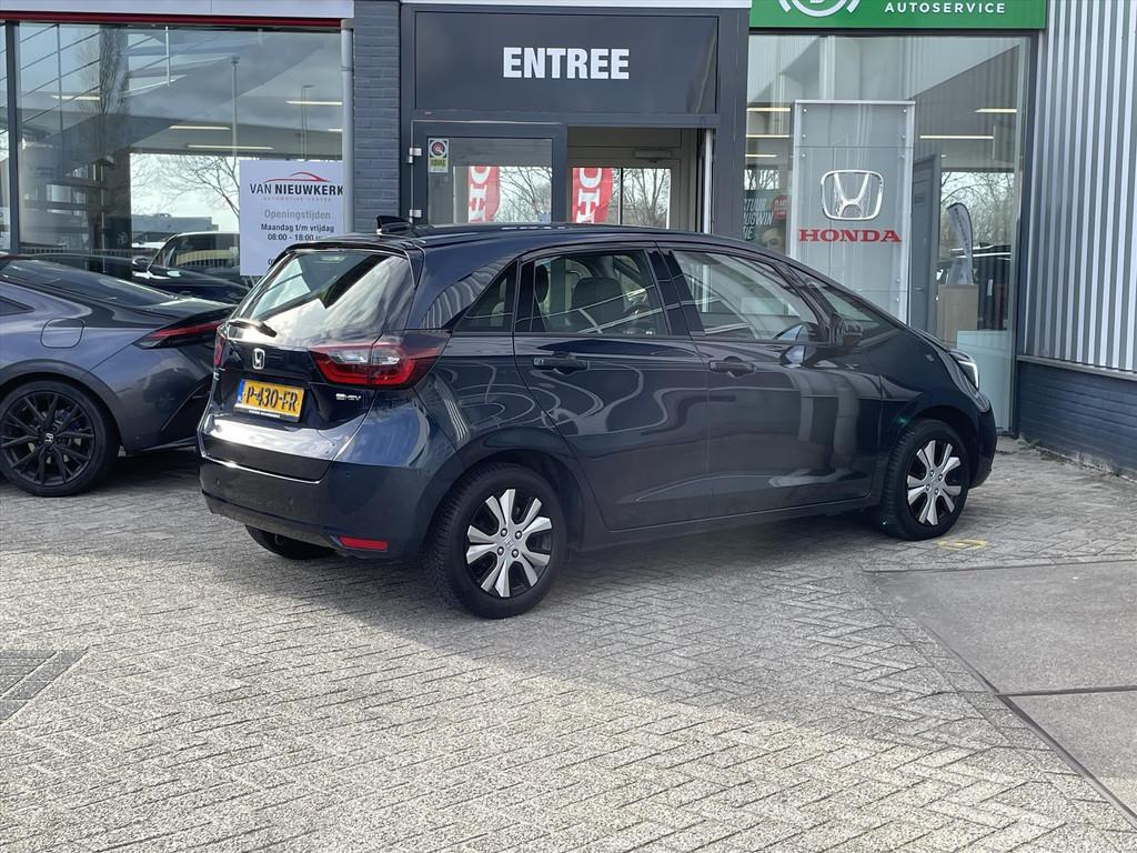 HONDA Jazz 1.5 e:HEV 109pk Hybrid Automaat Elegance | Carpla, Auto's, Honda, 12 maanden, Stof, Blauw, Origineel Nederlands