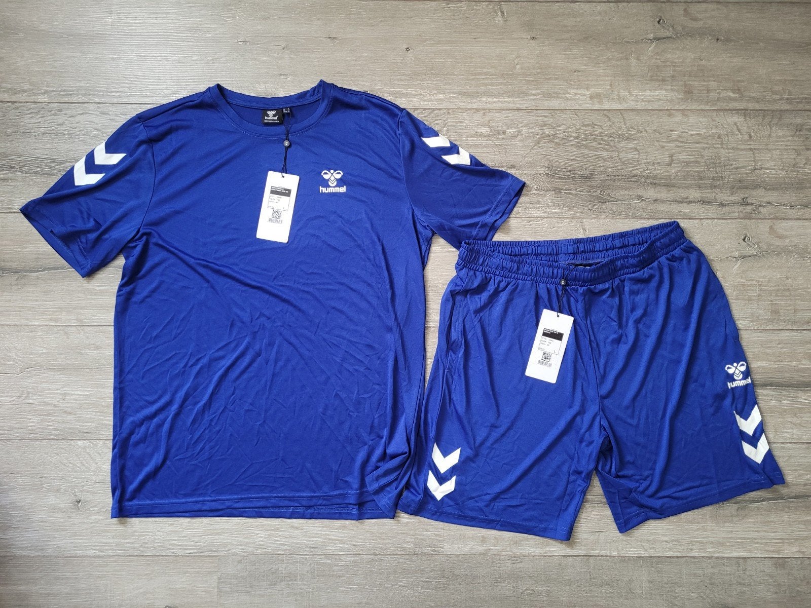Nieuw Hummel Motion 2.0 Trainingsset Heren - M & L, Maat 52/54 (L), Blauw, Nieuw, Ophalen of Verzenden