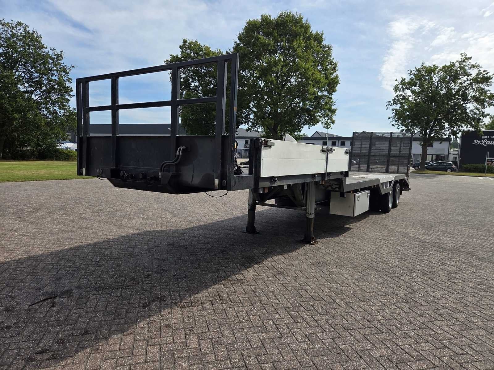 1974 Groenewegen DZOS-11-16 Dieplader, Overige brandstoffen, Origineel Nederlands, Bedrijf, Aanhangers en Opleggers