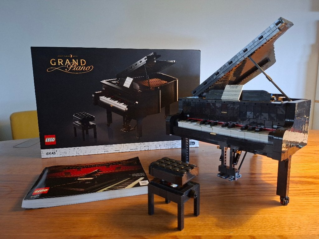 Lego Ideas 21323 Grand Piano - Uitstekende staat, Inclusief instructies, Lego, Ophalen of Verzenden, Complete set
