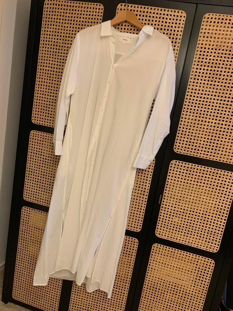 Xirena maxi jurk wit /M, Maat 38/40 (M), Wit, Ophalen of Verzenden, Zo goed als nieuw