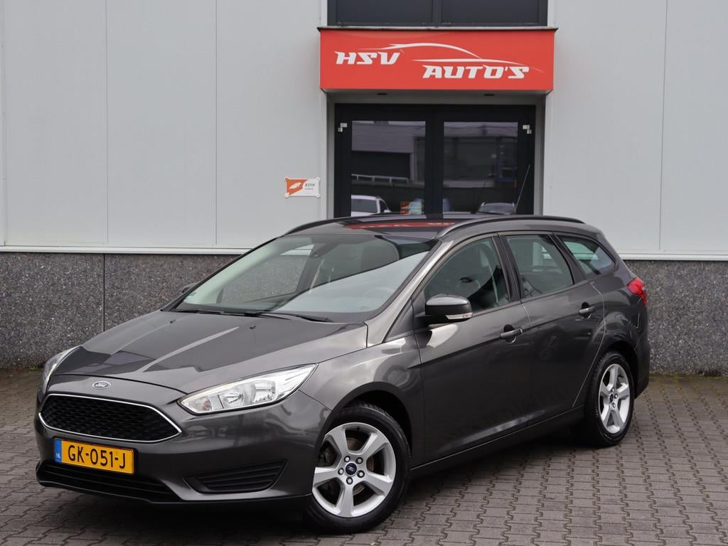 Ford Focus Wagon 1.0 Trend Edition navi LM airco org NL, 101 pk, Gebruikt, Euro 6, Origineel Nederlands