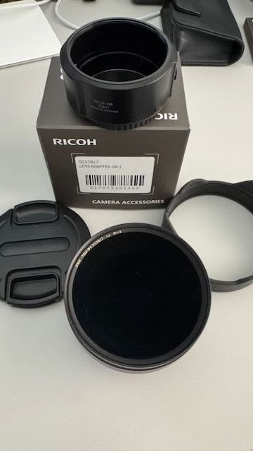 Ricoh GW-4 21mm Ultralgroothoek voor Ricoh GRIII & IV, Overige merken, Autofocus, 21 mm, Groothoeklens