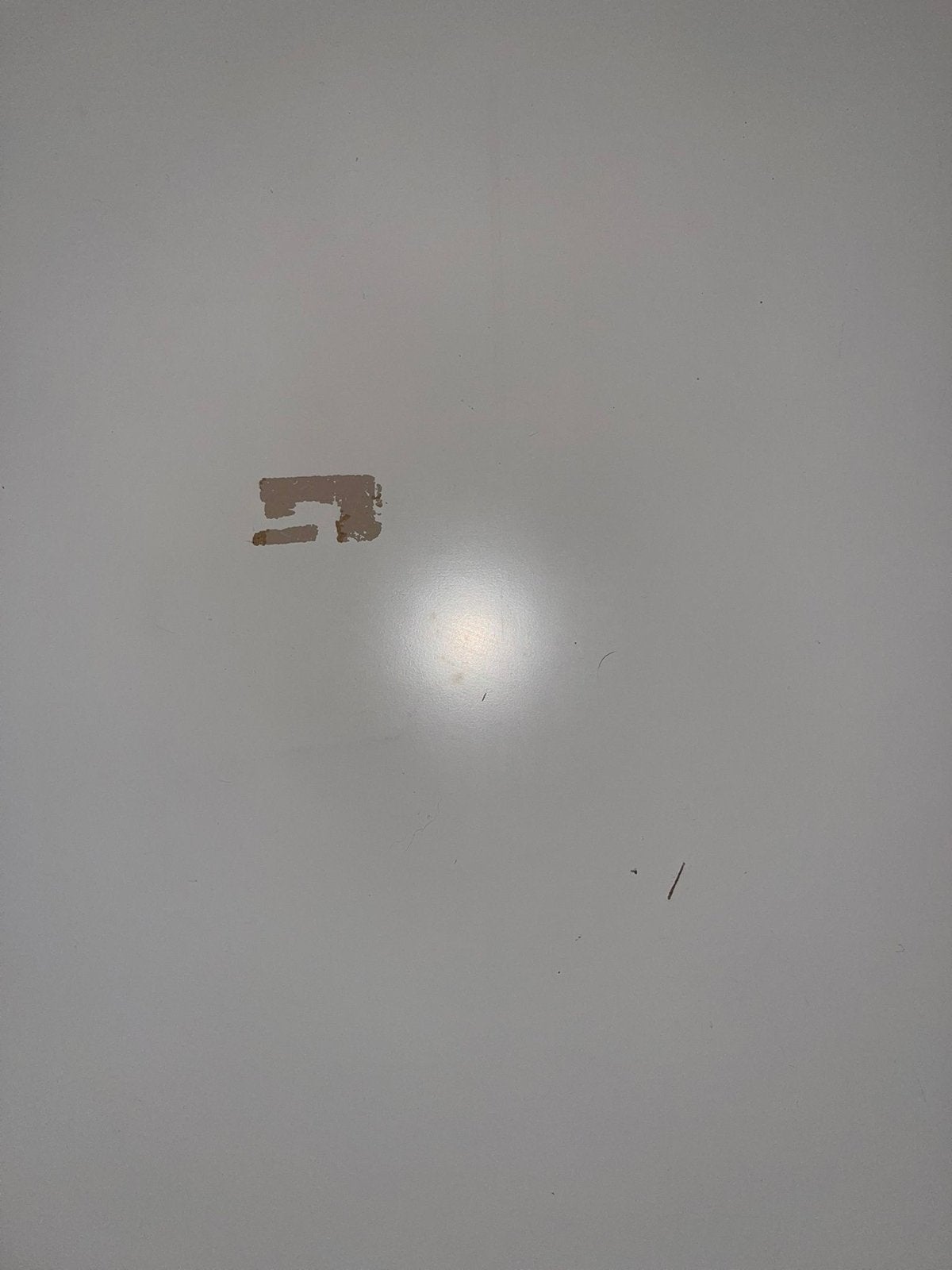 Witte TV-meubel met lades en wieltjes, Ophalen, Kunststof, Gebruikt, 100 tot 150 cm