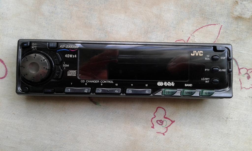 JVC KD-SX939R autoradio, Ophalen of Verzenden, Gebruikt, Radio