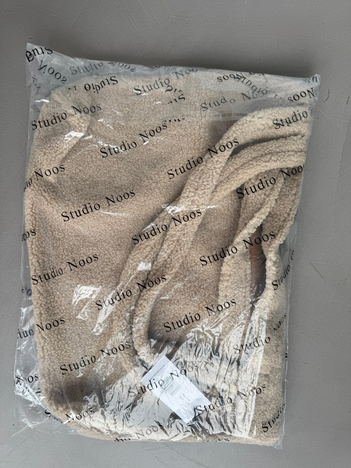 Studio Noos mom bag ecru teddy nieuw!!, Ophalen of Verzenden, Nieuw, Beige, Shopper