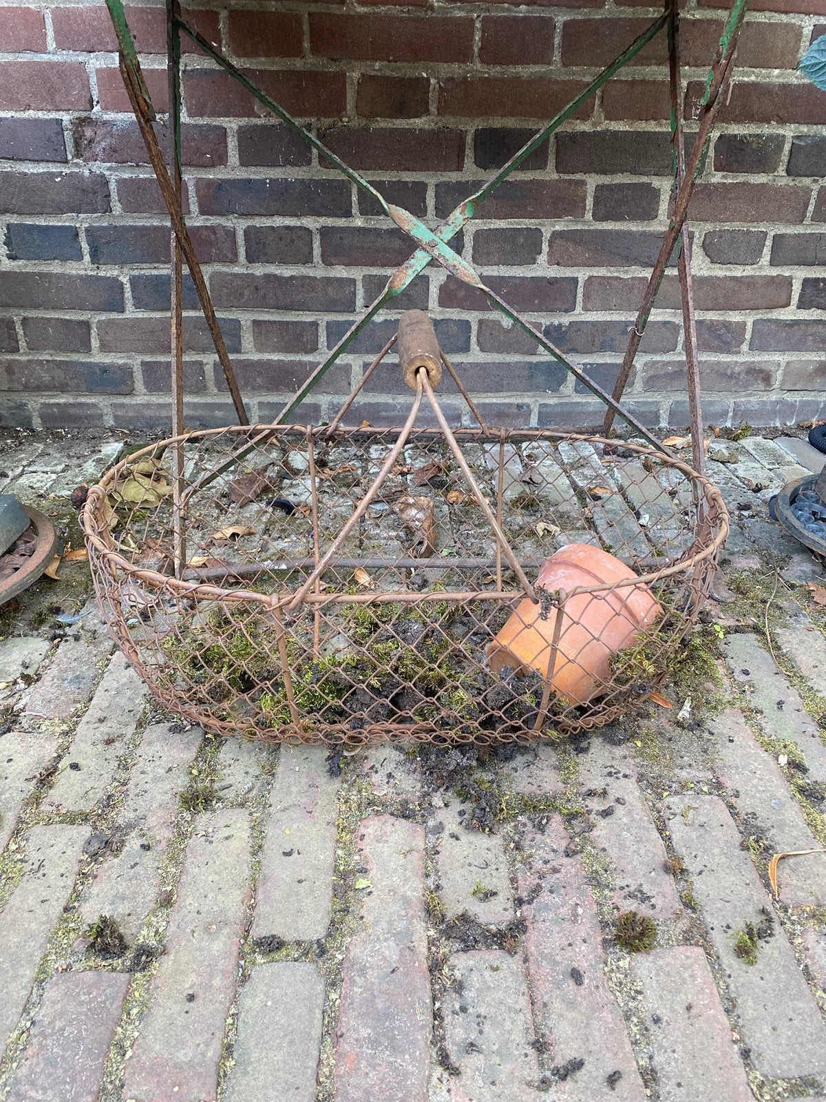 Franse oogstmand plukmand, Ophalen of Verzenden