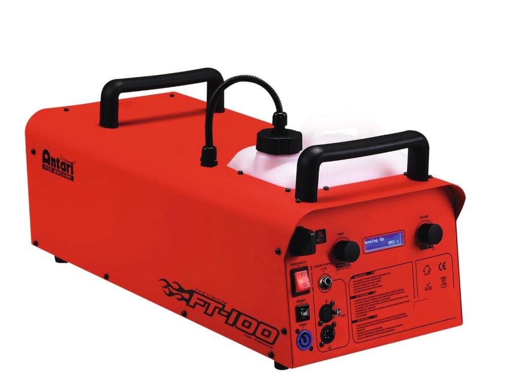 ANTARI FT-100 Fogger 1300W rookmachine voor brandweer en red, Geluidgestuurd, Nieuw, Ophalen of Verzenden, .