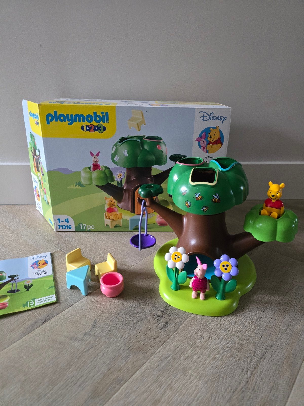 Playmobil 1.2.3 Disney Winnie de Poeh Boomhut -
71316, Ophalen, Complete set, Overige typen, 1.2.3
