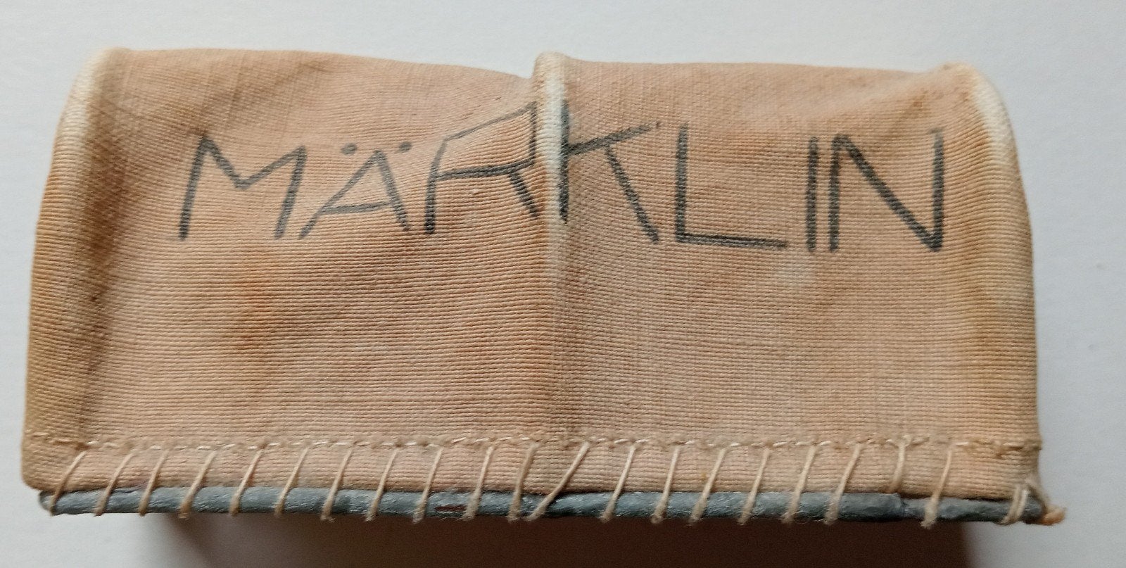 Originele Märklin huif jaren 30, HO. Zeldzaam met opdruk!, Wisselstroom, Gebruikt, Wagon, Ophalen of Verzenden