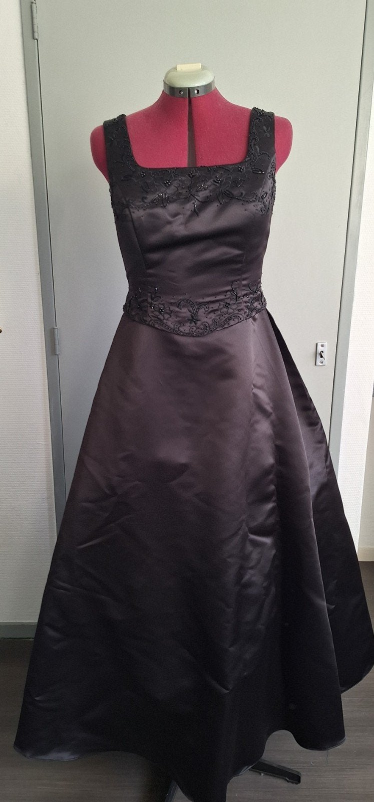 Zwarte Galajurk Expose Maat L met Stola, Kleding | Dames, Maat 38/40 (M), Galajurk, Zwart, EXPOSE
