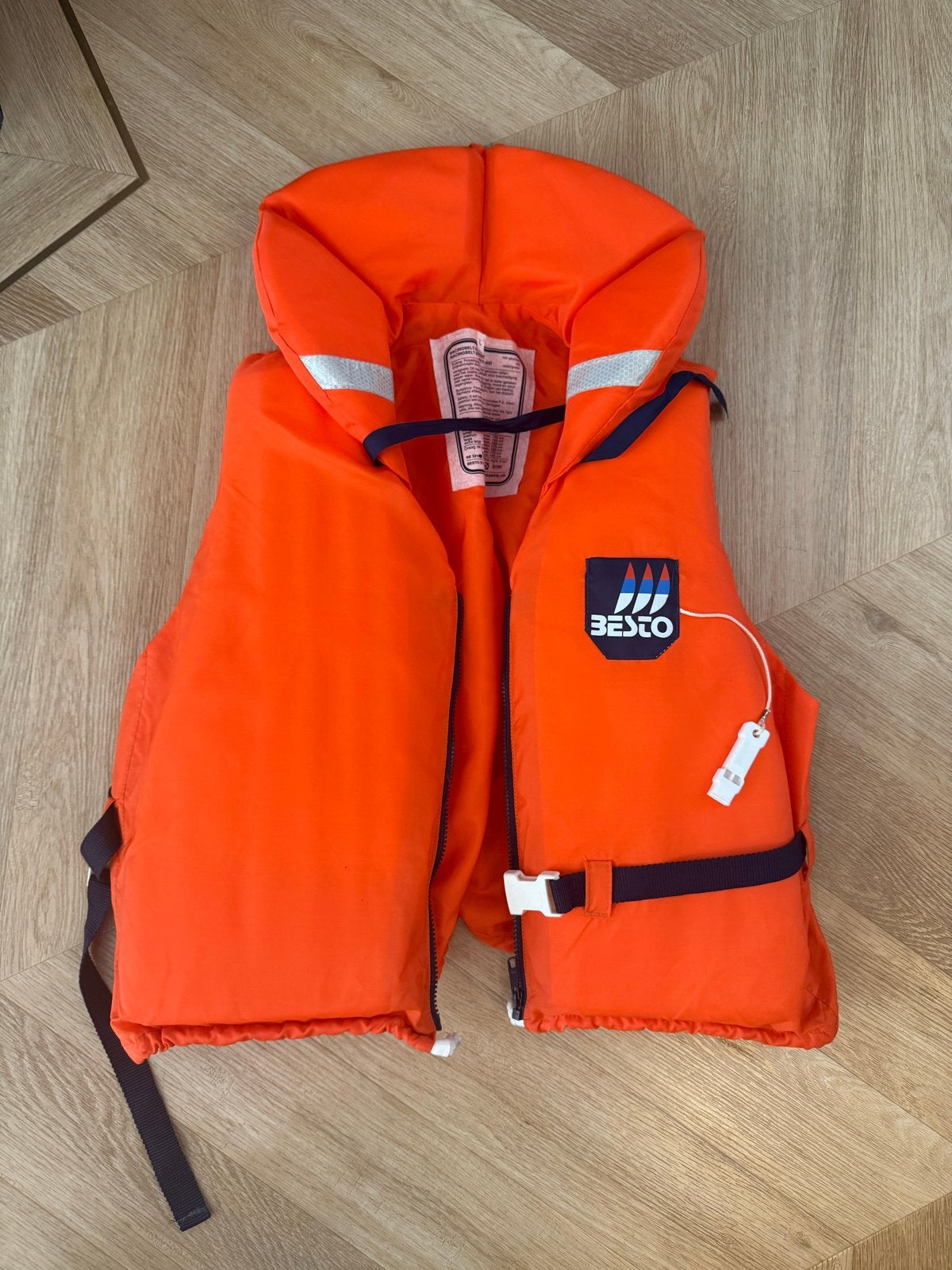 BESTO Zwemvest / Reddingsvest - Oranje, Watersport en Boten, Ophalen of Verzenden, Zo goed als nieuw