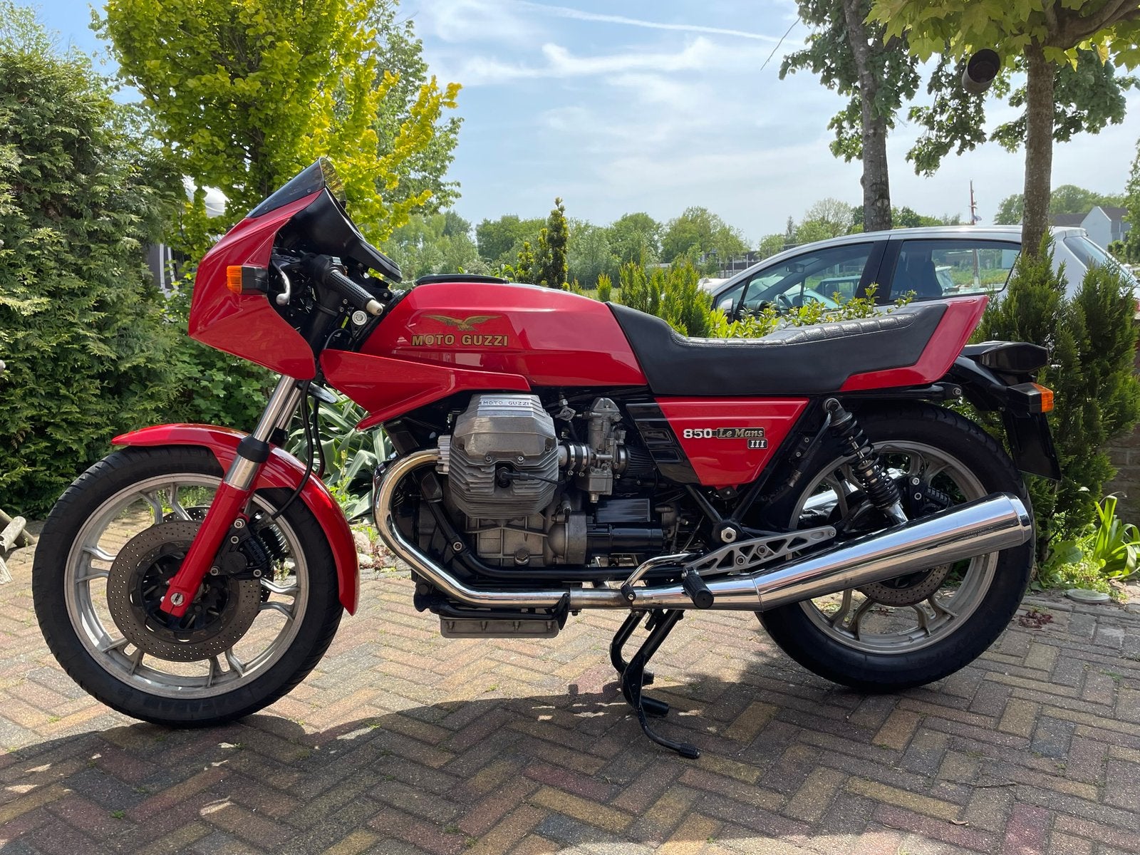 Moto Guzzi Le Mans III, LeMans III (Mk3), rood, 2 cilinders, Occasion, 850 cc, Sport