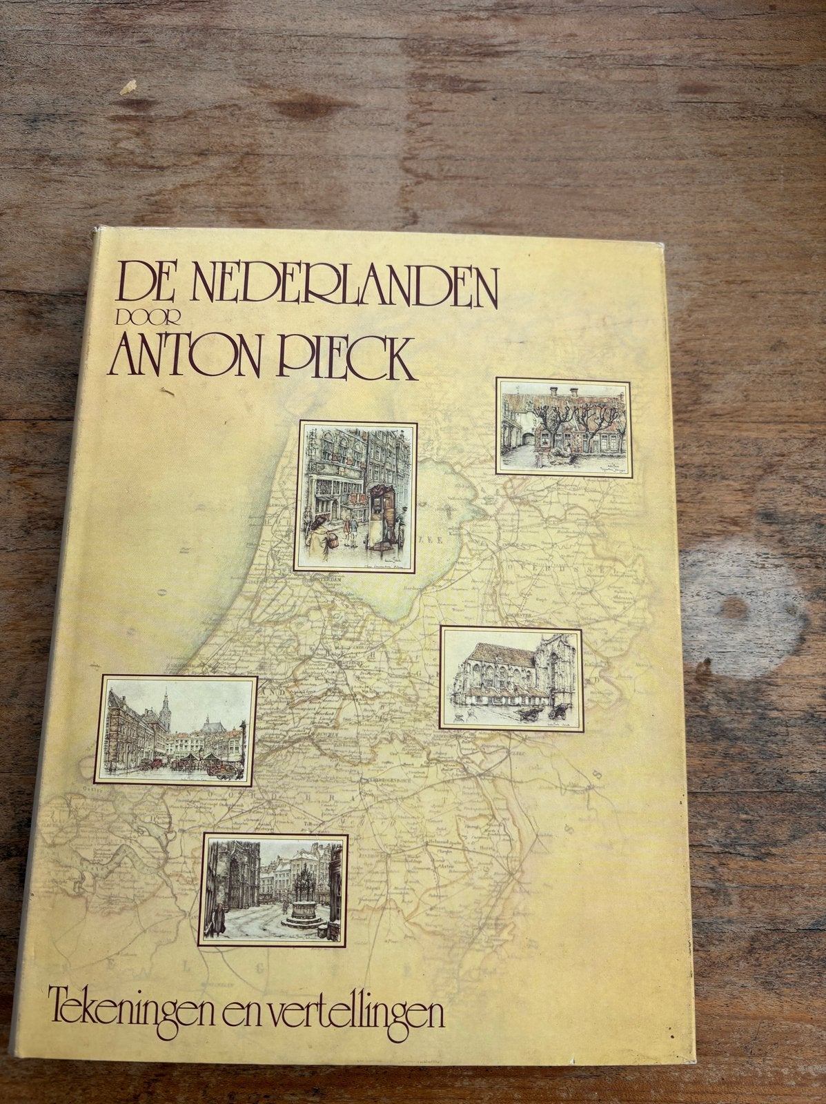 De Nederlanden door Anton Pieck - Tekeningen en vertellingen, Boeken, Ophalen of Verzenden, Zo goed als nieuw, Nederland