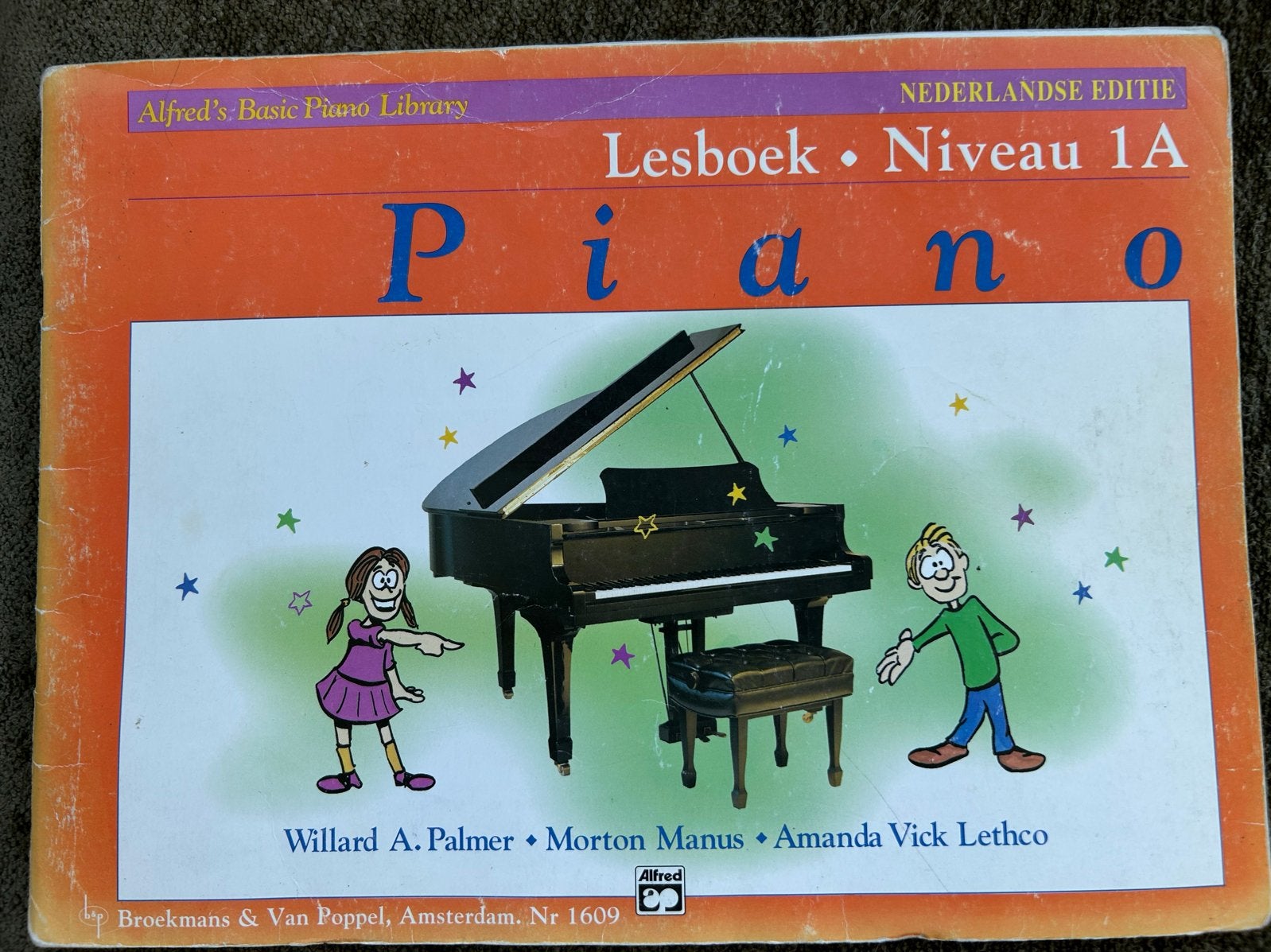 Alfred's Basic Piano Library - Lesboeken Niveaus 1A t/m 6, Gebruikt, Klassiek, Les of Cursus, Ophalen of Verzenden