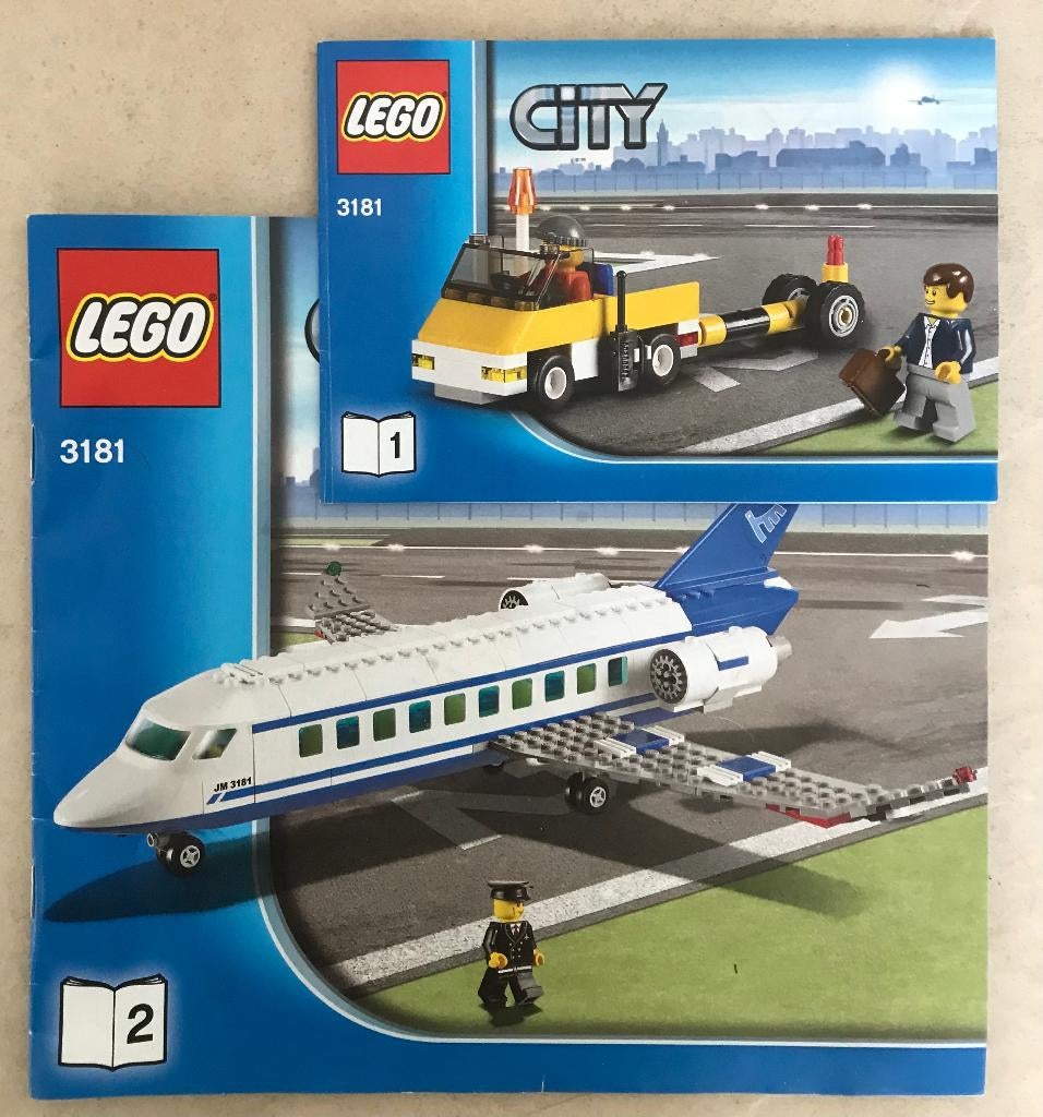 LEGO City Passagiersvliegtuig - 3181, City, Lego, Ophalen of Verzenden, Zo goed als nieuw