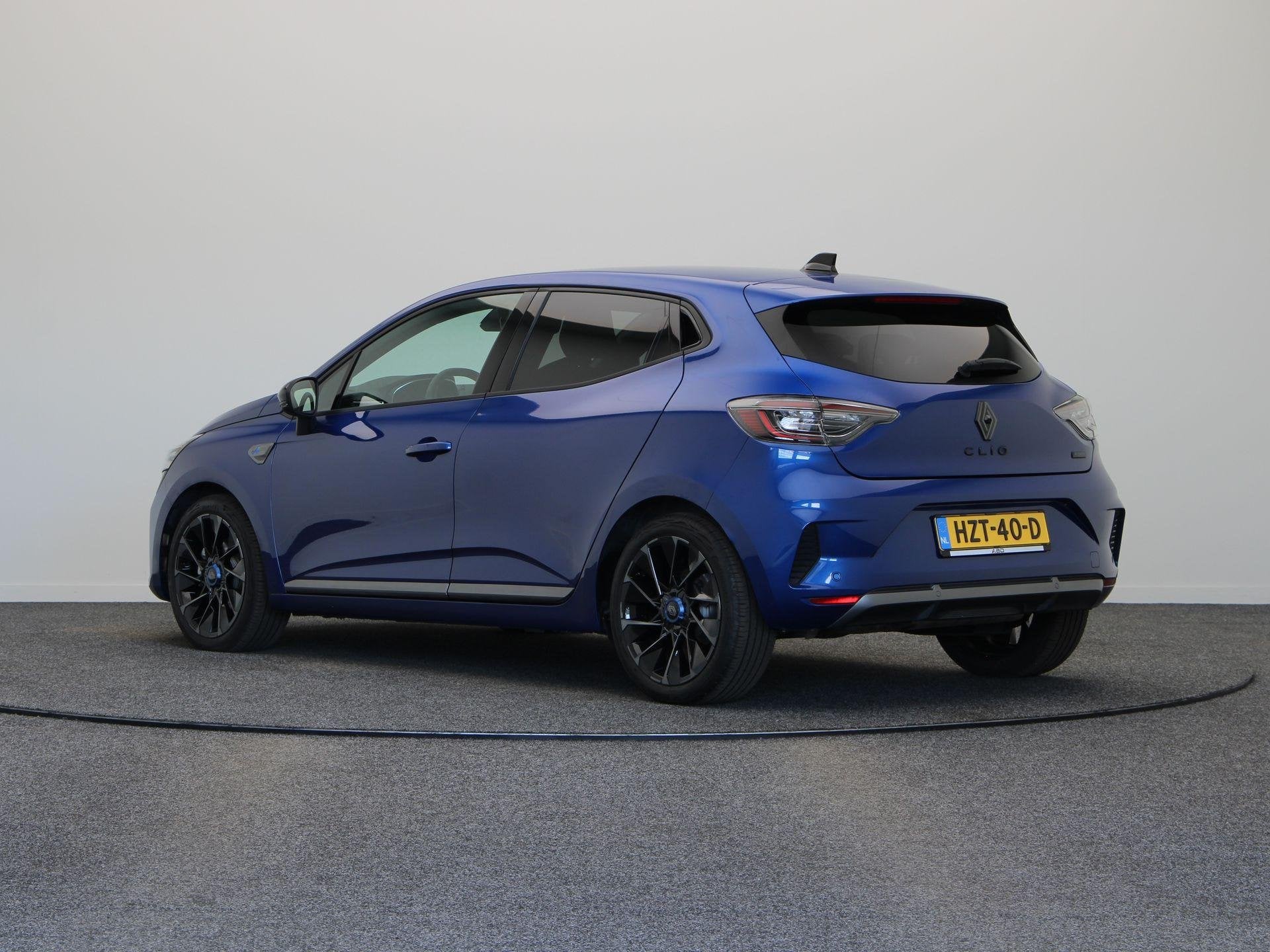 Renault Clio E-Tech Full Hybrid 145pk esprit Alpine | Stoel-, Dealer onderhouden, Gebruikt, Euro 6, Blauw