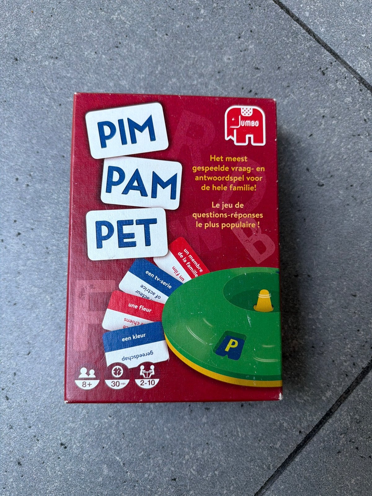 Pim Pam Pet - Het meest gespeelde vraag- en antwoordspel, Een of twee spelers, Ophalen of Verzenden, Zo goed als nieuw
