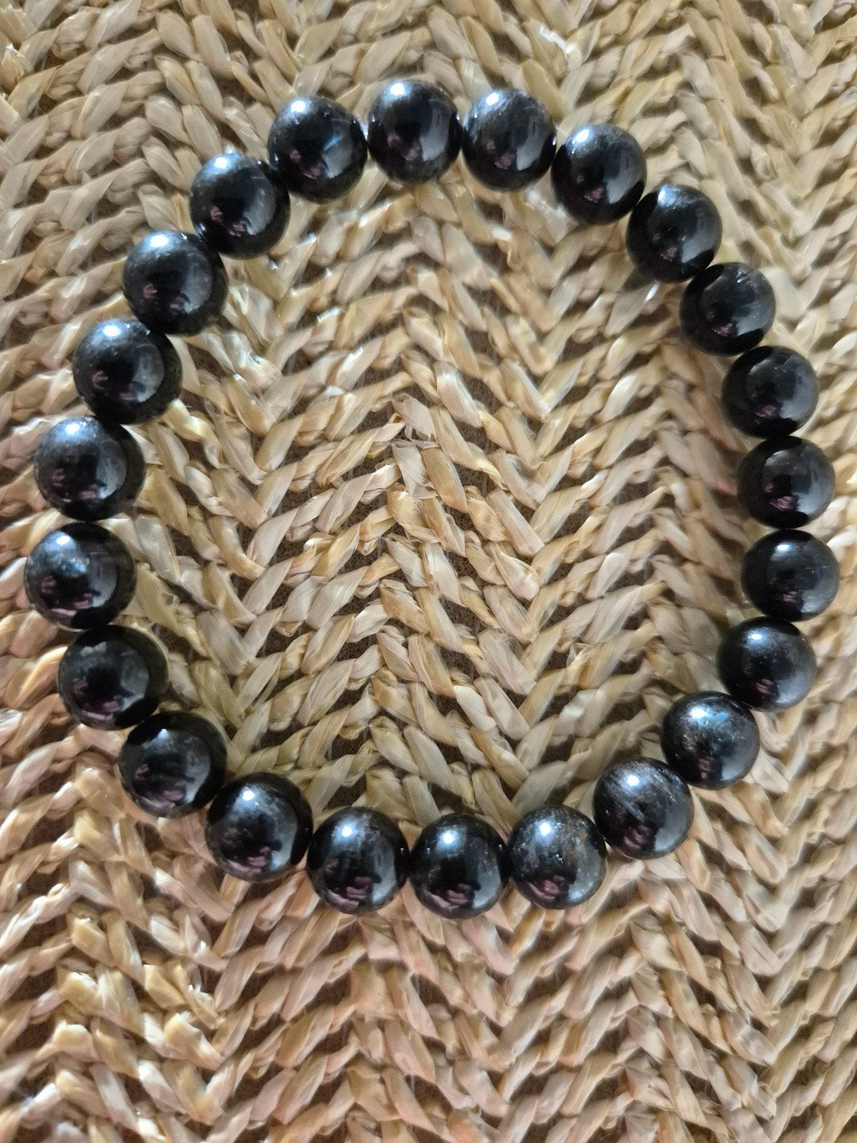 Astrofyliet armband, Ophalen of Verzenden, Nieuw, Elastiek, Met edelsteen