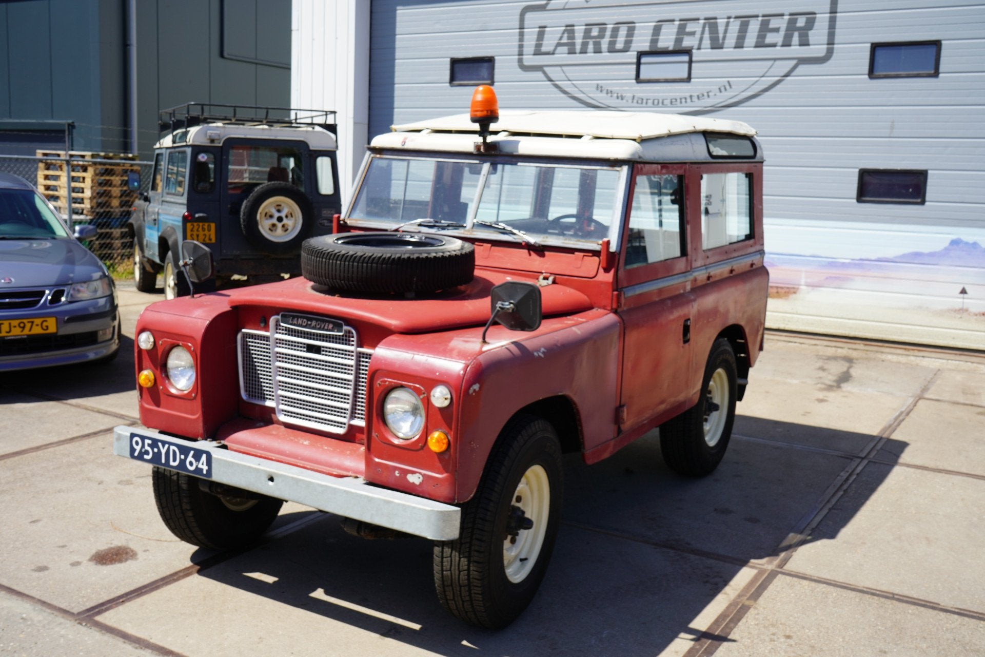 Land Rover 88 Stationwagon (bj 1976), Auto's, 2286 cc, Land Rover, 7 stoelen, Bedrijf