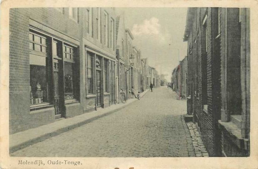 380-749-001 Oude Tonge Molendijk, Verzenden, Voor 1920, Zuid-Holland