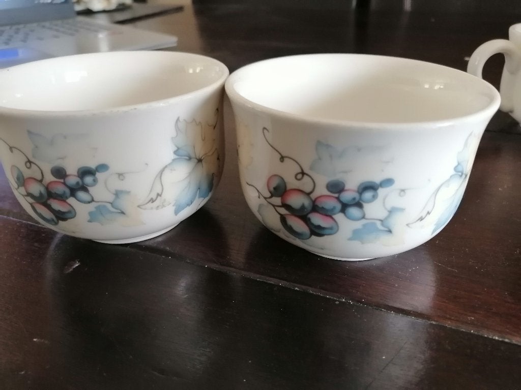 2 kommetjes van Villeroy en Boch Cellier, Villeroy & Boch, Ophalen of Verzenden, Zo goed als nieuw, Kom(men)
