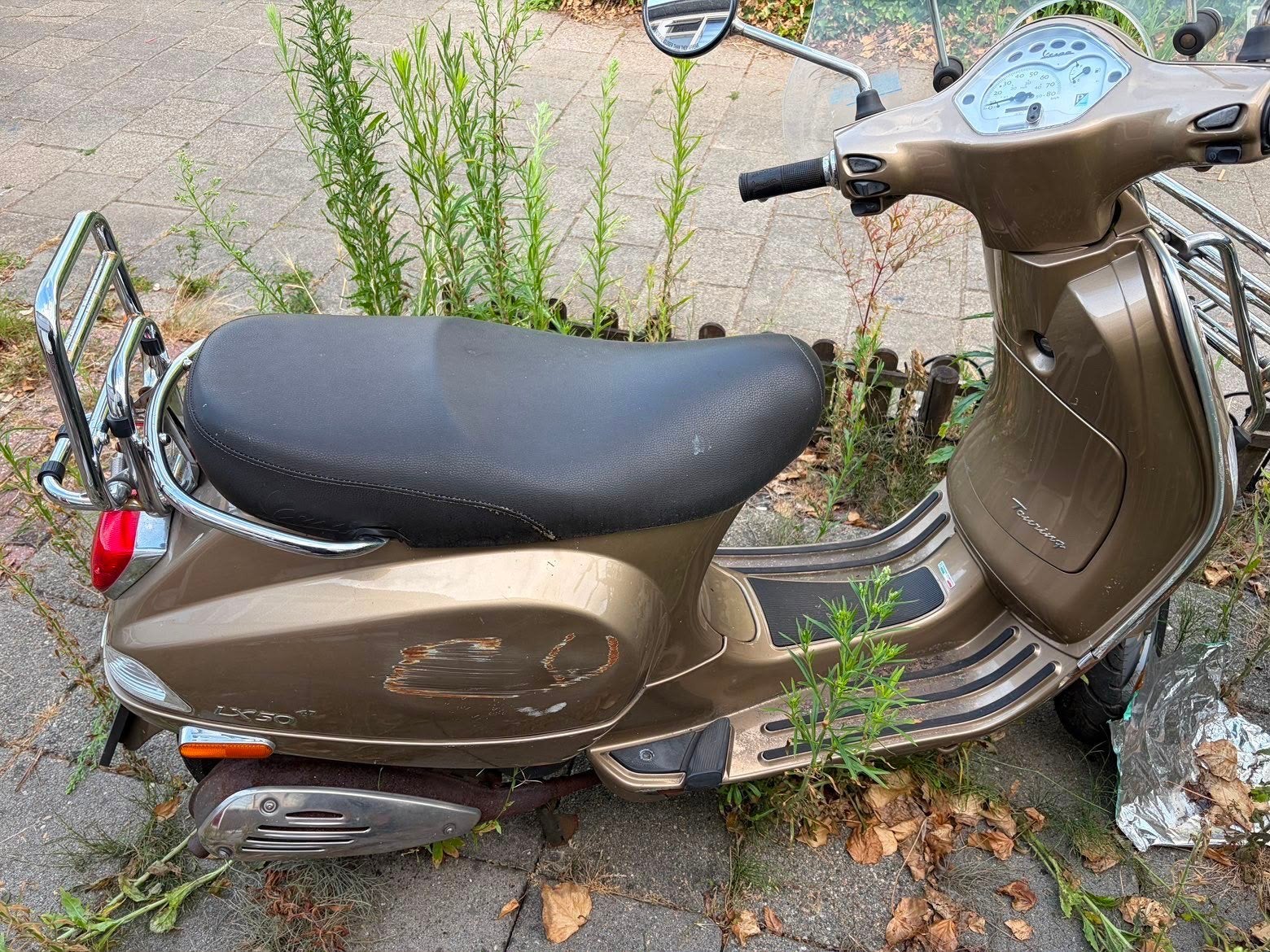 vespa c38 primevera met sleutel en kenteken, Ophalen, Gebruikt, Benzine, Vespa LX