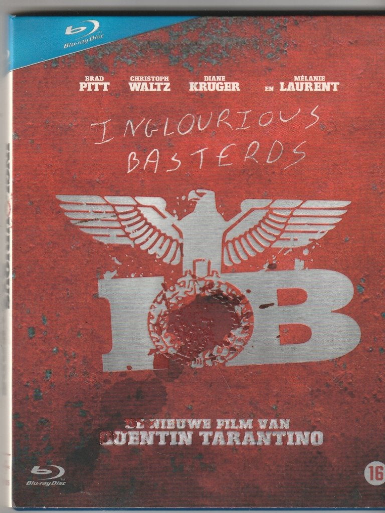 Inglourious basterds blu ray ( ned. Ondert. ), Ophalen of Verzenden, Zo goed als nieuw, Actie
