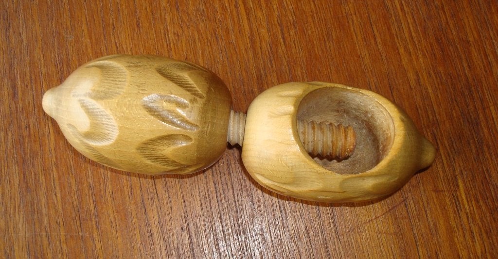 Notenkraker Eikel Hout, Ophalen of Verzenden