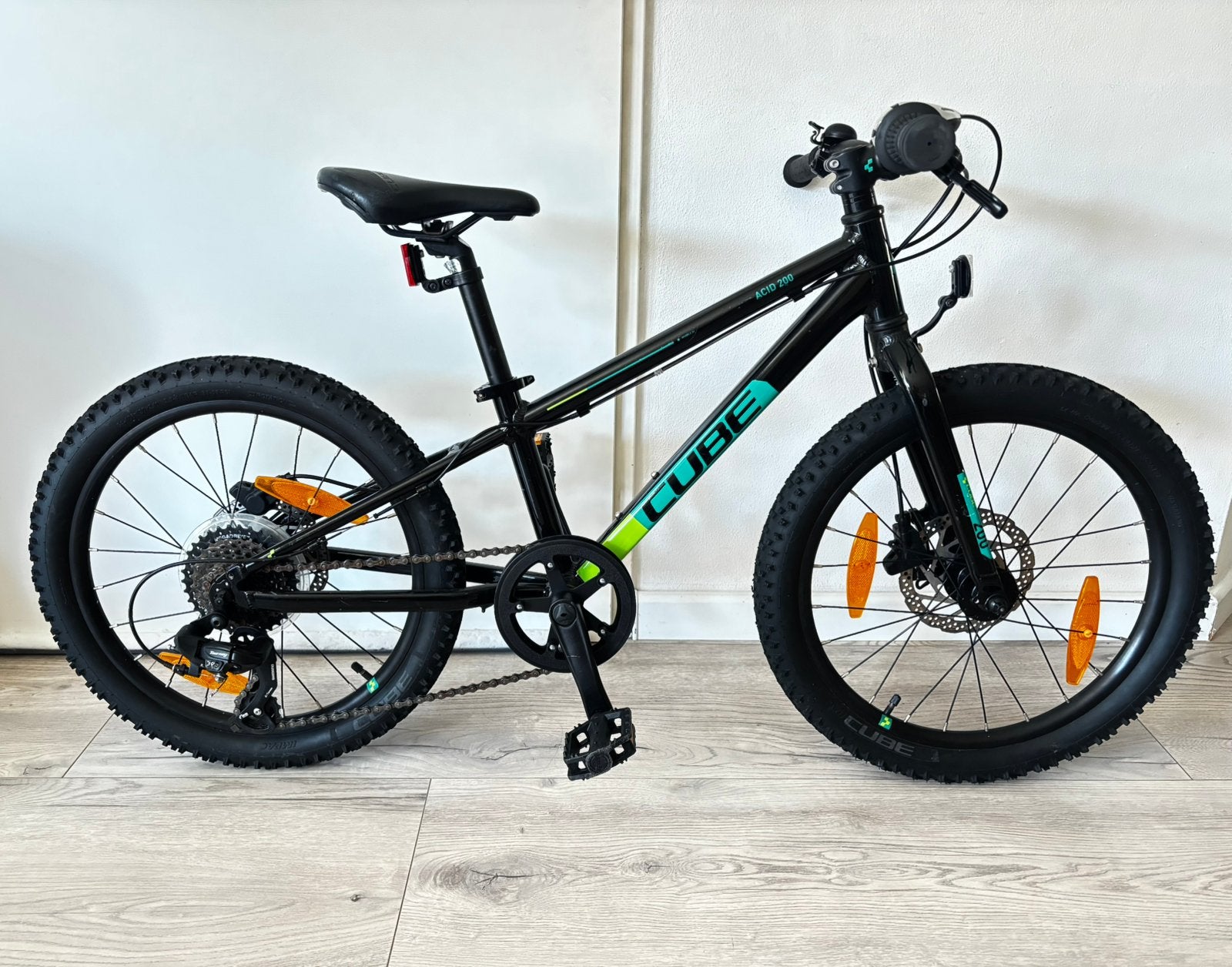Cube 20 inch Hydr. Schijfremmen (1.10-1.24 cm) Kinder lengte, Fietsen en Brommers, Fietsen | Jongens, Ophalen, Versnellingen, Zo goed als nieuw