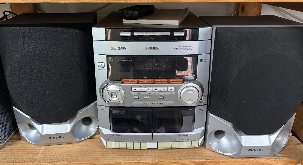 Philips stereoset, Audio, Tv en Foto, Stereo-sets, Philips, Gebruikt, Tuner of Radio, Losse componenten