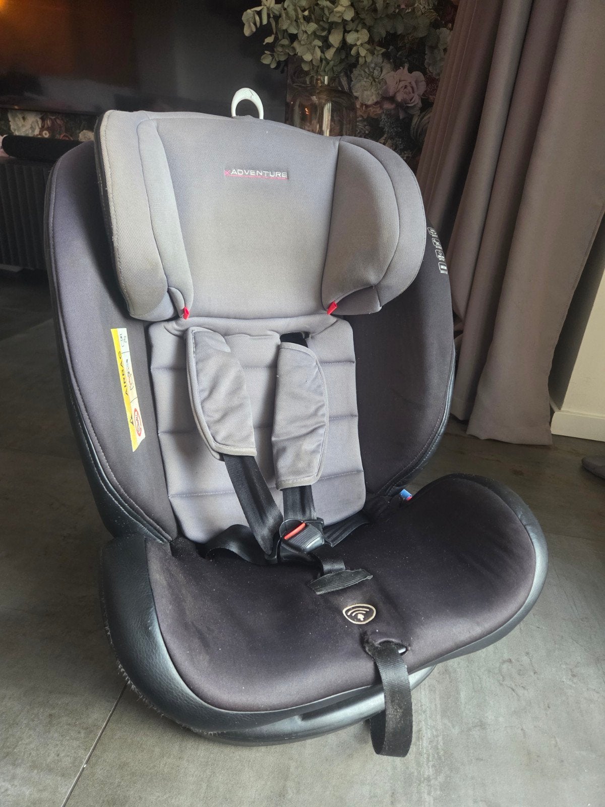 X-Adventure Autostoel 123 met Rotatie en Babyinzet, Ophalen, 9 t/m 18 kg, Overige merken, Autogordel