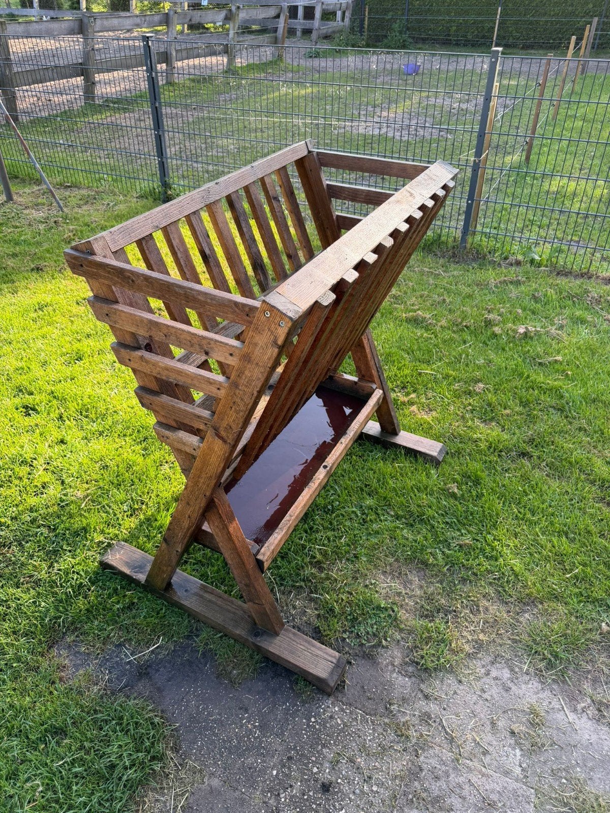 Hooiruif voor pony's, geiten en/of schapen.