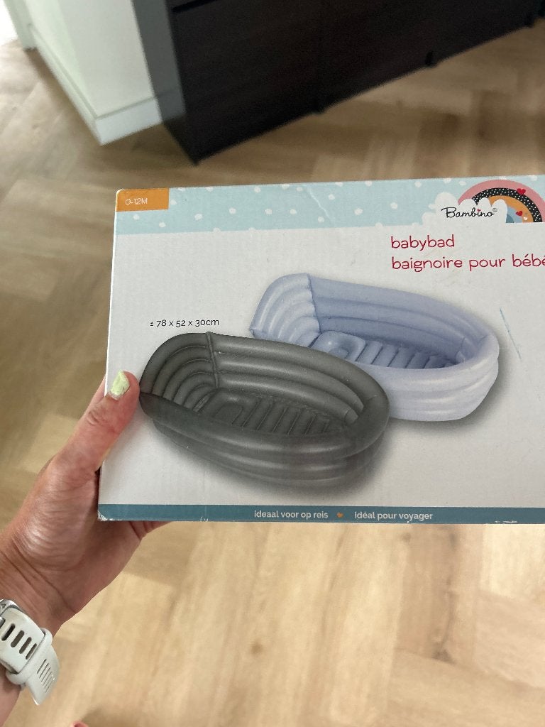 Baby bad ideaal voor op vakantie, Ophalen of Verzenden, Zo goed als nieuw, Badje, Overige merken
