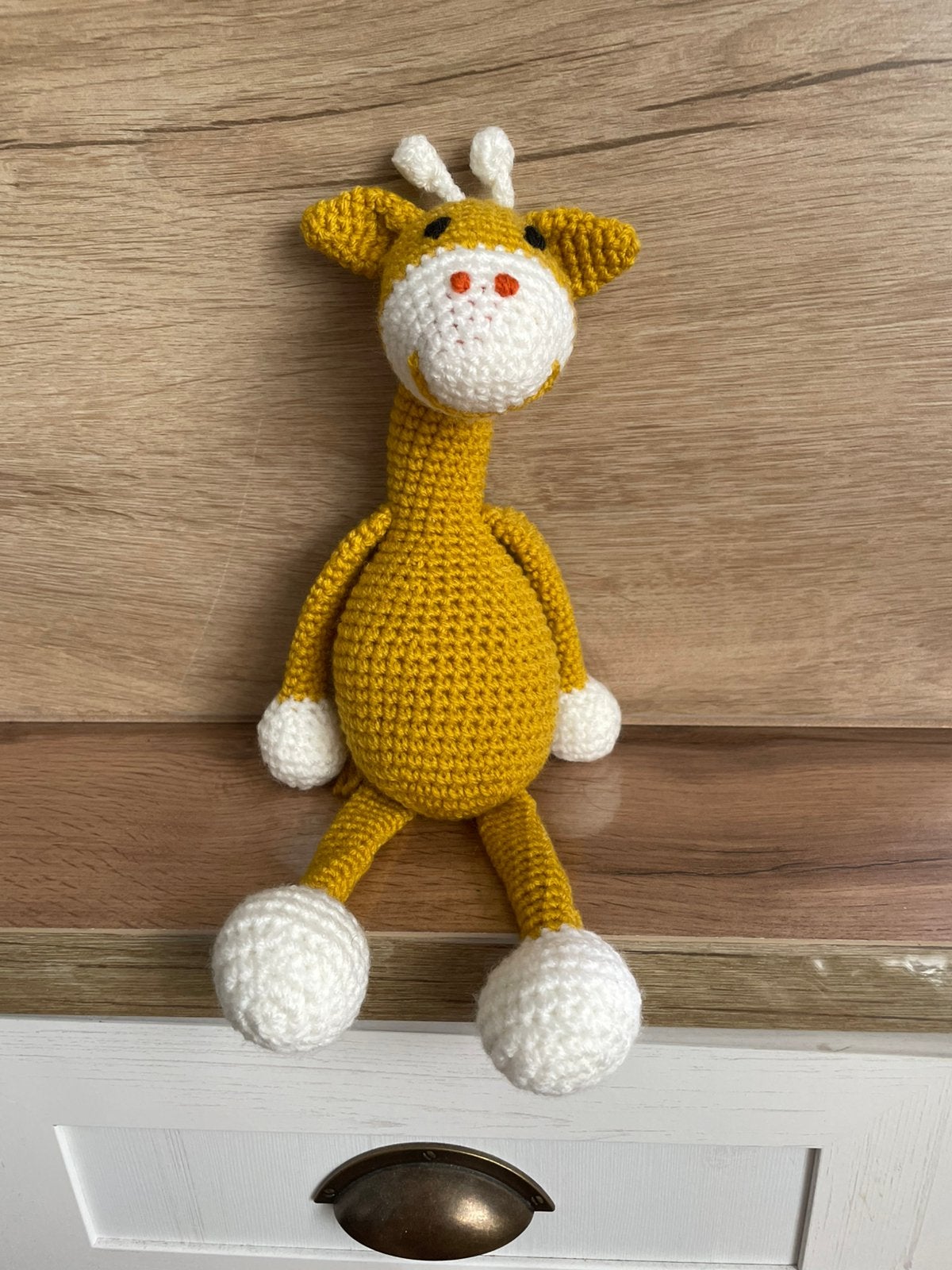 Gehaakte knuffel giraf, amigurumi giraf, Overige merken, Giraf, Nieuw, Ophalen of Verzenden