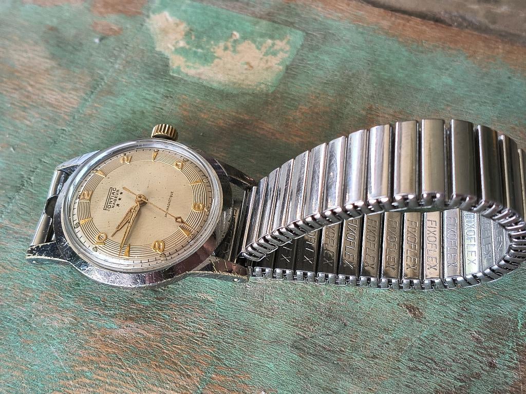 Horloge Pontiac 3 sterren, Overige merken, Staal, Met bandje, Polshorloge