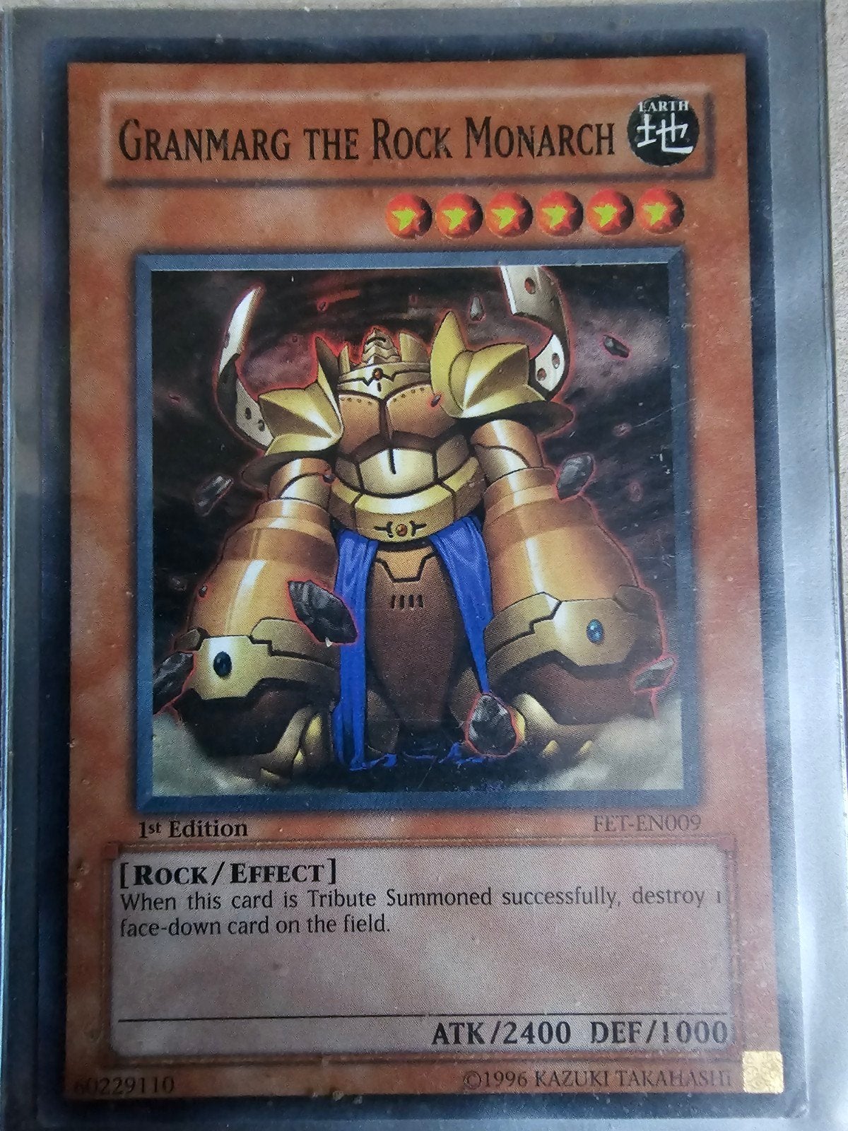 Granmarg the Rock Monarch Yu-Gi-Oh! Kaart (1st Edition), Verzenden, Zo goed als nieuw, Losse kaart, Foil